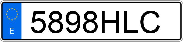 Numer rejestracyjny 5898HLC posiada VOLKSWAGEN POLO Numer rejestracyjny 5898HLC posiada VOLKSWAGEN POLO