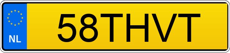 Numer rejestracyjny 58THVT posiada PEUGEOT PEUGEOT 107