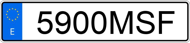 Numer rejestracyjny 5900MSF posiada TOYOTA COROLLA CROSS