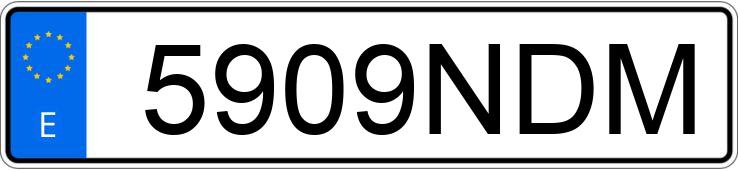 Numer rejestracyjny 5909NDM posiada BMW SERIE 3 Numer rejestracyjny 5909NDM posiada BMW SERIE 3