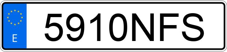 Numer rejestracyjny 5910NFS posiada SEAT ARONA Numer rejestracyjny 5910NFS posiada SEAT ARONA