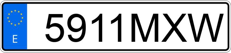 Numer rejestracyjny 5911MXW posiada IVECO CROSSWAY