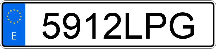 Numer rejestracyjny 5912LPG posiada VOLKSWAGEN COMBI Numer rejestracyjny 5912LPG posiada VOLKSWAGEN COMBI