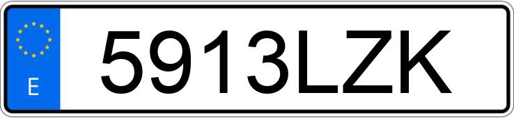 Numer rejestracyjny 5913LZK posiada AUDI Q5 SPORTBACK Numer rejestracyjny 5913LZK posiada AUDI Q5 SPORTBACK