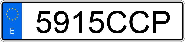 Numer rejestracyjny 5915CCP posiada SEAT LEON