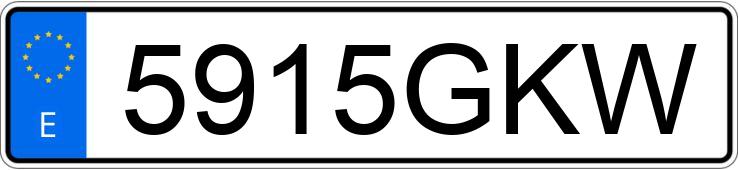 Numer rejestracyjny 5915GKW posiada FORD FOCUS Numer rejestracyjny 5915GKW posiada FORD FOCUS