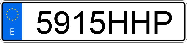 Numer rejestracyjny 5915HHP posiada VOLKSWAGEN PASSAT Numer rejestracyjny 5915HHP posiada VOLKSWAGEN PASSAT