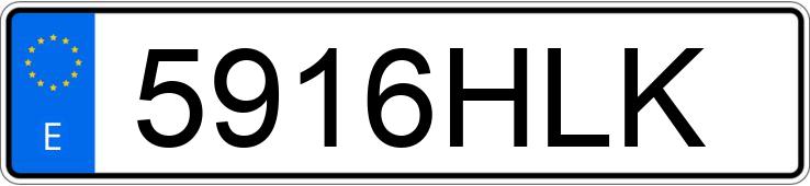 Numer rejestracyjny 5916HLK posiada VOLKSWAGEN POLO Numer rejestracyjny 5916HLK posiada VOLKSWAGEN POLO