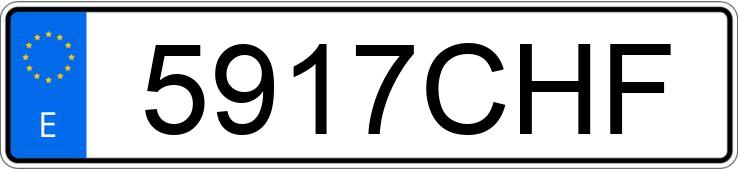 Numer rejestracyjny 5917CHF posiada PEUGEOT 206 Numer rejestracyjny 5917CHF posiada PEUGEOT 206