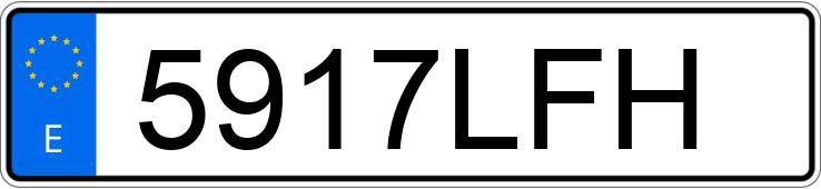 Numer rejestracyjny 5917LFH posiada CITROEN BERLINGO Numer rejestracyjny 5917LFH posiada CITROEN BERLINGO