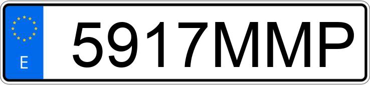 Numer rejestracyjny 5917MMP posiada MERCEDES CLA (118)