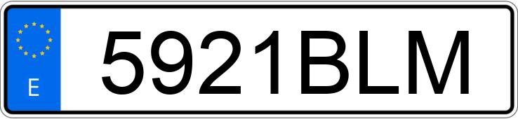 Numer rejestracyjny 5921BLM posiada AUDI A3 Numer rejestracyjny 5921BLM posiada AUDI A3