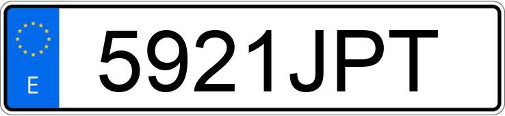 Numer rejestracyjny 5921JPT posiada PEUGEOT 5008 Numer rejestracyjny 5921JPT posiada PEUGEOT 5008