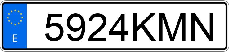 Numer rejestracyjny 5924KMN posiada OPEL CORSA Numer rejestracyjny 5924KMN posiada OPEL CORSA