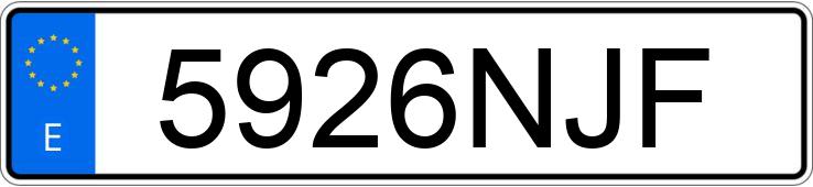 Numer rejestracyjny 5926NJF posiada HYUNDAI TUCSON Numer rejestracyjny 5926NJF posiada HYUNDAI TUCSON