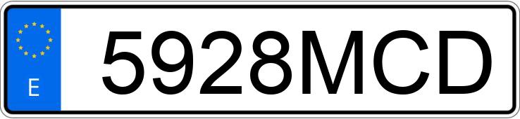 Numer rejestracyjny 5928MCD posiada AUDI RS Q8