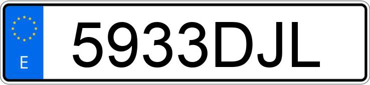 Numer rejestracyjny 5933DJL posiada SEAT IBIZA Numer rejestracyjny 5933DJL posiada SEAT IBIZA