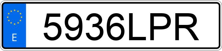 Numer rejestracyjny 5936LPR posiada FORD PUMA
