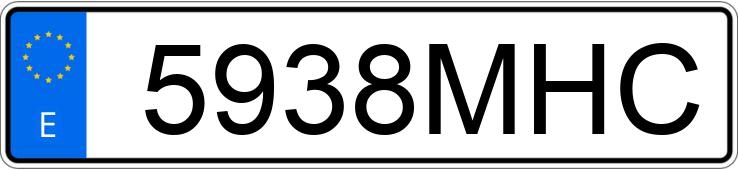 Numer rejestracyjny 5938MHC posiada PEUGEOT 2008