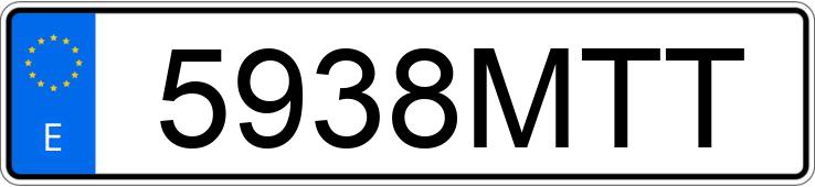 Numer rejestracyjny 5938MTT posiada ROLLS ROYCE SPECTRE