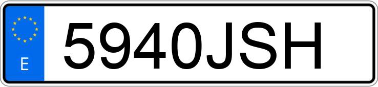 Numer rejestracyjny 5940JSH posiada NISSAN JUKE Numer rejestracyjny 5940JSH posiada NISSAN JUKE