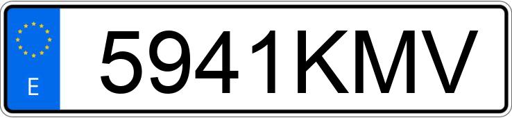 Numer rejestracyjny 5941KMV posiada VOLKSWAGEN TIGUAN ALLSPACE