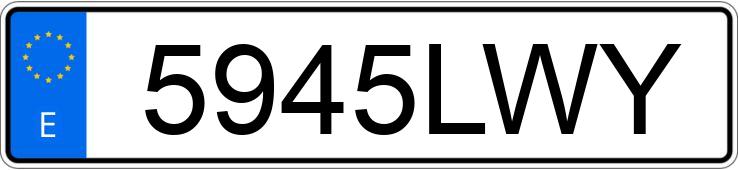 Numer rejestracyjny 5945LWY posiada MERCEDES GLA (247) Numer rejestracyjny 5945LWY posiada MERCEDES GLA (247)