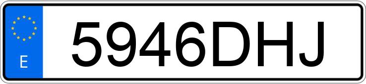 Numer rejestracyjny 5946DHJ posiada BMW SERIE 3 Numer rejestracyjny 5946DHJ posiada BMW SERIE 3