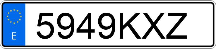 Numer rejestracyjny 5949KXZ posiada CITROEN C4 CACTUS Numer rejestracyjny 5949KXZ posiada CITROEN C4 CACTUS