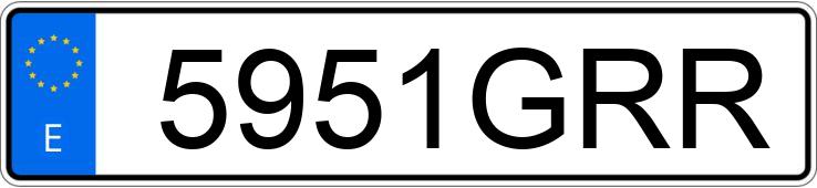 Numer rejestracyjny 5951GRR posiada OPEL INSIGNIA