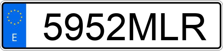 Numer rejestracyjny 5952MLR posiada TOYOTA YARIS CROSS