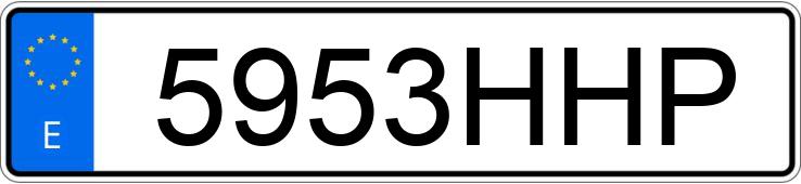 Numer rejestracyjny 5953HHP posiada RENAULT LAGUNA COUPE Numer rejestracyjny 5953HHP posiada RENAULT LAGUNA COUPE