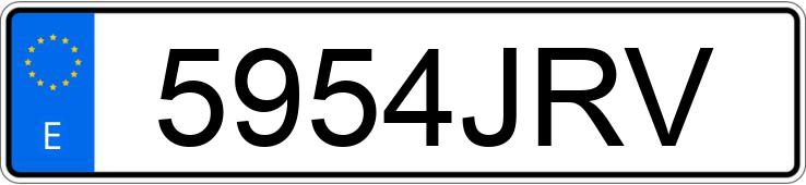 Numer rejestracyjny 5954JRV posiada NISSAN QASHQAI Numer rejestracyjny 5954JRV posiada NISSAN QASHQAI