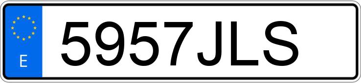Numer rejestracyjny 5957JLS posiada PEUGEOT 308