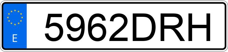 Numer rejestracyjny 5962DRH posiada AUDI A3 Numer rejestracyjny 5962DRH posiada AUDI A3