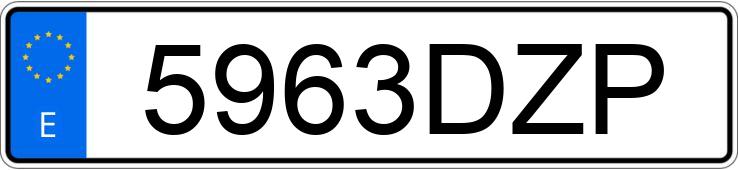 Numer rejestracyjny 5963DZP posiada FORD FOCUS Numer rejestracyjny 5963DZP posiada FORD FOCUS