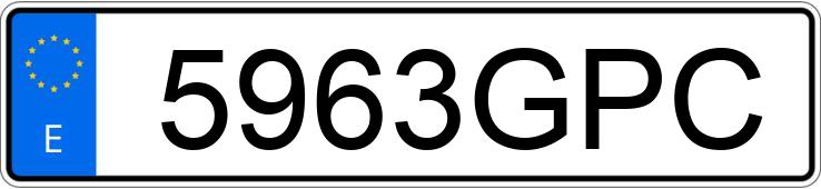 Numer rejestracyjny 5963GPC posiada CITROEN BERLINGO Numer rejestracyjny 5963GPC posiada CITROEN BERLINGO