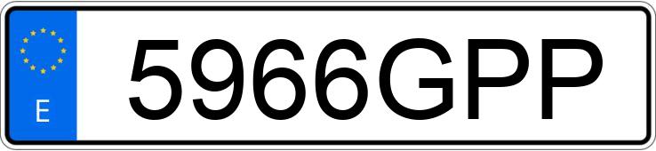 Numer rejestracyjny 5966GPP posiada VOLKSWAGEN PASSAT Numer rejestracyjny 5966GPP posiada VOLKSWAGEN PASSAT