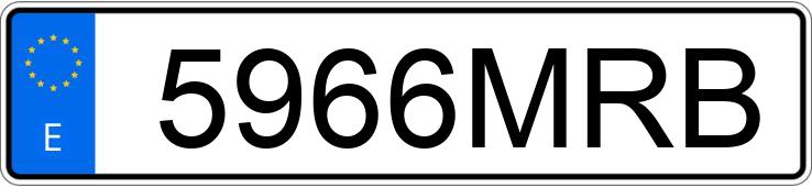 Numer rejestracyjny 5966MRB posiada PORSCHE 911 Numer rejestracyjny 5966MRB posiada PORSCHE 911