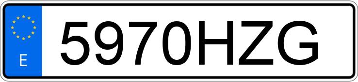 Numer rejestracyjny 5970HZG posiada FORD FIESTA Numer rejestracyjny 5970HZG posiada FORD FIESTA