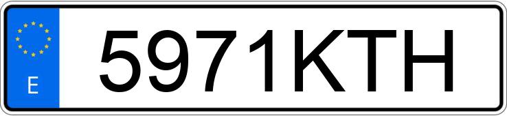 Numer rejestracyjny 5971KTH posiada PEUGEOT 308 Numer rejestracyjny 5971KTH posiada PEUGEOT 308