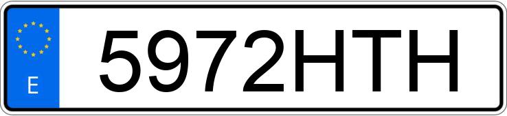 Numer rejestracyjny 5972HTH posiada CITROEN C4 Numer rejestracyjny 5972HTH posiada CITROEN C4