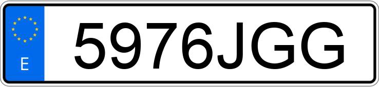 Numer rejestracyjny 5976JGG posiada RENAULT KANGOO Numer rejestracyjny 5976JGG posiada RENAULT KANGOO