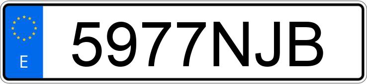 Numer rejestracyjny 5977NJB posiada VOLKSWAGEN CRAFTER 30 TDI140 FGN L3H2 FWD Numer rejestracyjny 5977NJB posiada VOLKSWAGEN CRAFTER 30 TDI140 FGN L3H2 FWD