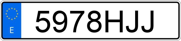 Numer rejestracyjny 5978HJJ posiada ALFA ROMEO GIULIETTA Numer rejestracyjny 5978HJJ posiada ALFA ROMEO GIULIETTA