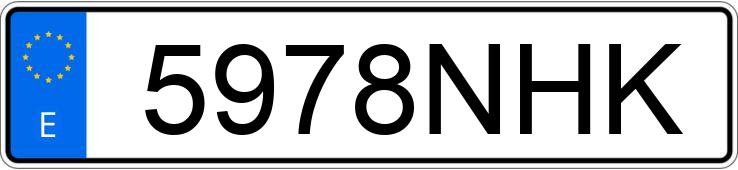 Numer rejestracyjny 5978NHK posiada BMW SERIE 3 F30 320D SPORT Numer rejestracyjny 5978NHK posiada BMW SERIE 3 F30 320D SPORT