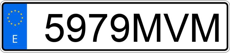 Numer rejestracyjny 5979MVM posiada AUDI RS Q3 SPORTBACK 2.5 TFSI QUATTRO S-TRONIC