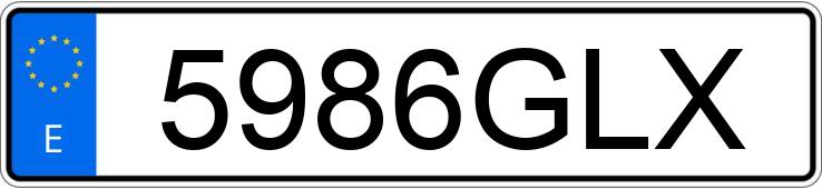 Numer rejestracyjny 5986GLX posiada PEUGEOT 308 Numer rejestracyjny 5986GLX posiada PEUGEOT 308