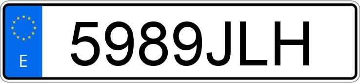 Numer rejestracyjny 5989JLH posiada MITSUBISHI MONTERO Numer rejestracyjny 5989JLH posiada MITSUBISHI MONTERO