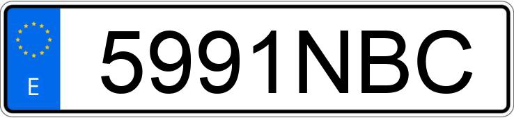 Numer rejestracyjny 5991NBC posiada SYM JET 14